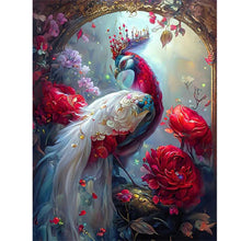 Load image into Gallery viewer, Diamond Painting - Full Square - gorgeous peacock (30*40CM)

