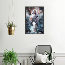 Load image into Gallery viewer, Diamond Painting - Full Round - jesus saves (40*60CM)
