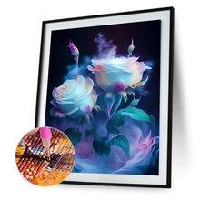 Load image into Gallery viewer, Diamond Painting - Full Round - smoke rose (30*40CM)
