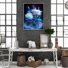 Load image into Gallery viewer, Diamond Painting - Full Round - smoke rose (30*40CM)
