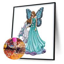 Load image into Gallery viewer, Diamond Painting - Partial Special Shaped - Elegant lady (30*40CM)
