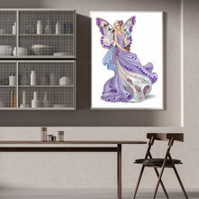 Load image into Gallery viewer, Diamond Painting - Partial Special Shaped - Elegant lady (30*40CM)
