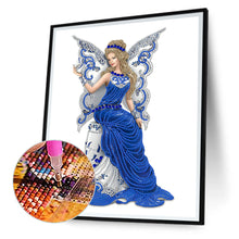 Load image into Gallery viewer, Diamond Painting - Partial Special Shaped - Elegant lady (30*40CM)
