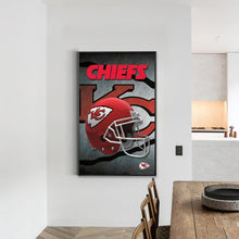 Load image into Gallery viewer, Diamond Painting - Full Round - NFL Kansas City Chiefs (35*50CM)
