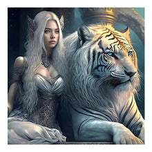 Load image into Gallery viewer, Diamond Painting - Full Round - beauty and the beast (40*40CM)
