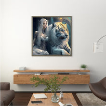 Load image into Gallery viewer, Diamond Painting - Full Round - beauty and the beast (40*40CM)
