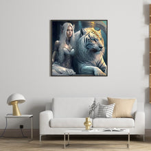 Load image into Gallery viewer, Diamond Painting - Full Round - beauty and the beast (40*40CM)
