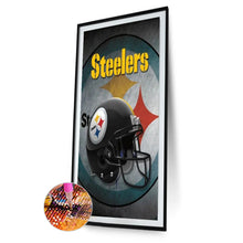 Load image into Gallery viewer, Diamond Painting - Full Round - NFL Pittsburgh Steelers (30*50CM)
