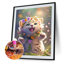 Load image into Gallery viewer, Diamond Painting - Full Round - Chinese zodiac tiger (30*40CM)
