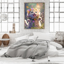 Load image into Gallery viewer, Diamond Painting - Full Round - Chinese zodiac tiger (30*40CM)
