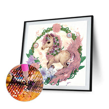 Load image into Gallery viewer, Diamond Painting - Partial Special Shaped - Comic version of the zodiac horse (30*30CM)
