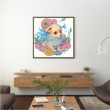 Load image into Gallery viewer, Diamond Painting - Partial Special Shaped - comic version zodiac dog (30*30CM)

