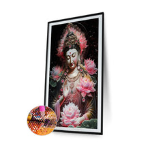 Load image into Gallery viewer, Diamond Painting - Full Round - buddhist lotus avalokitesvara (40*60CM)
