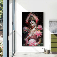 Load image into Gallery viewer, Diamond Painting - Full Round - buddhist lotus avalokitesvara (40*60CM)
