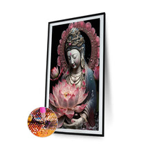 Load image into Gallery viewer, Diamond Painting - Full Round - buddhist lotus avalokitesvara (40*60CM)
