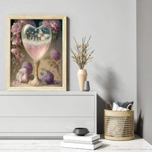 Load image into Gallery viewer, Diamond Painting - Full Round - flower crystal cup (30*40CM)
