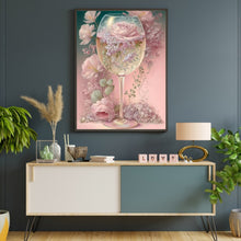 Load image into Gallery viewer, Diamond Painting - Full Round - flower crystal cup (30*40CM)
