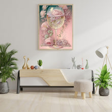 Load image into Gallery viewer, Diamond Painting - Full Round - flower crystal cup (30*40CM)
