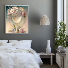 Load image into Gallery viewer, Diamond Painting - Full Round - flower crystal cup (30*40CM)
