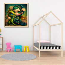 Load image into Gallery viewer, Diamond Painting - Full Round - elf girl (30*30CM)
