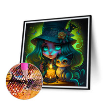 Load image into Gallery viewer, Diamond Painting - Full Round - elf girl (30*30CM)

