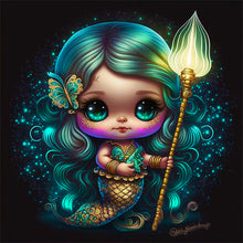 Load image into Gallery viewer, Diamond Painting - Full Round - elf girl (30*30CM)
