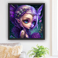 Load image into Gallery viewer, Diamond Painting - Full Round - elf girl (30*30CM)
