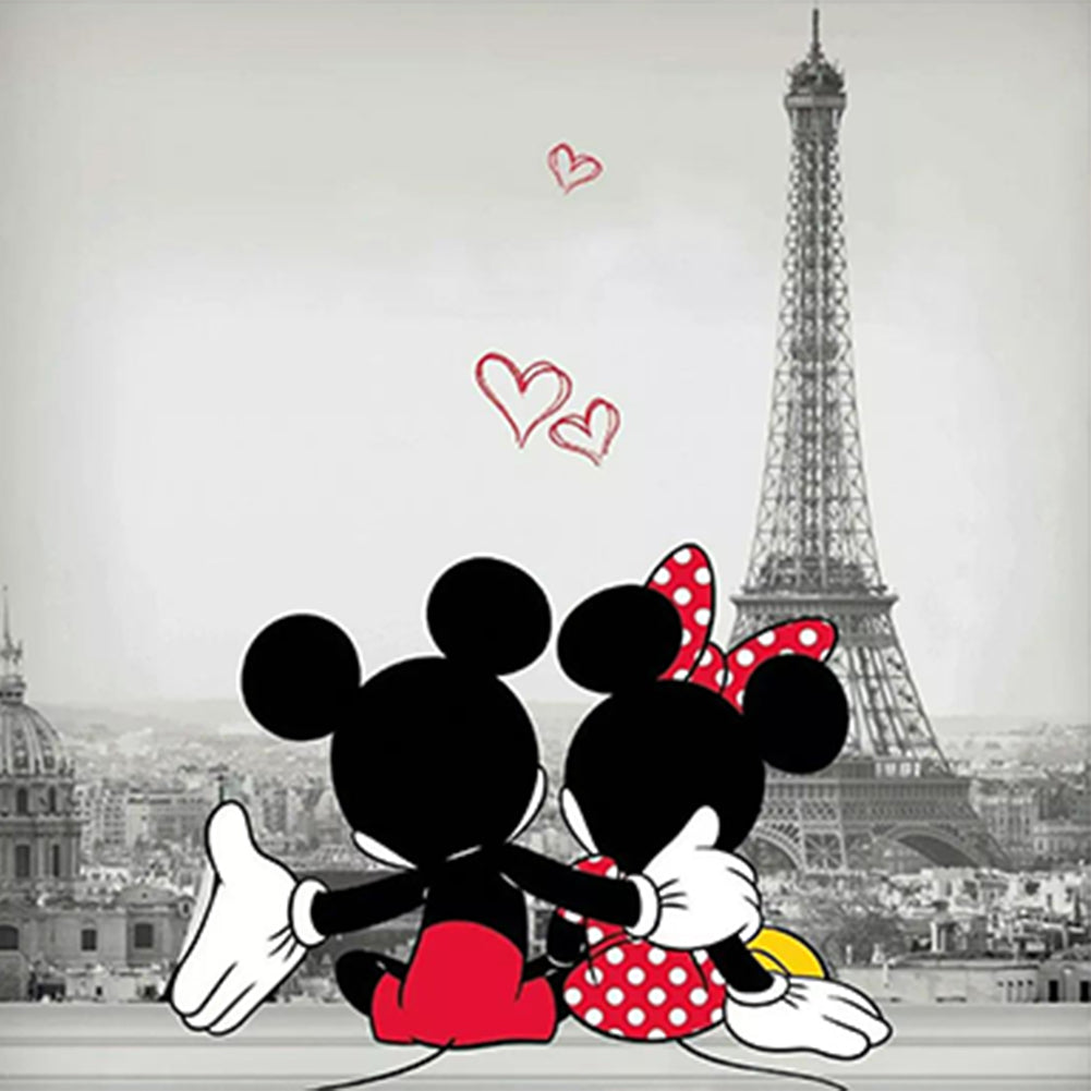 Diamond Painting - Full Round - mickey mouse (30*30CM)