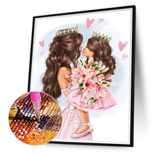Load image into Gallery viewer, Diamond Painting - Full Round - mother&#39;s day mother and daughter (30*40CM)
