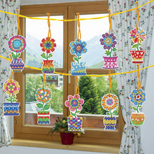 Load image into Gallery viewer, 10pcs DIY Crystal Diamond Pendant Paint by Number Single-sided for Gift (GS214)

