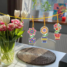 Load image into Gallery viewer, 10pcs DIY Crystal Diamond Pendant Paint by Number Single-sided for Gift (GS214)
