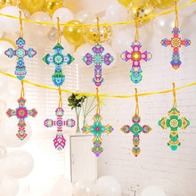 Load image into Gallery viewer, 10pcs DIY Crystal Diamond Pendant Paint by Number Single-sided for Gift (GS219)
