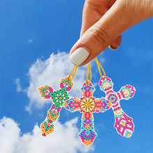Load image into Gallery viewer, 10pcs DIY Crystal Diamond Pendant Paint by Number Single-sided for Gift (GS219)
