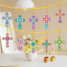 Load image into Gallery viewer, 10pcs DIY Crystal Diamond Pendant Paint by Number Single-sided for Gift (GS219)
