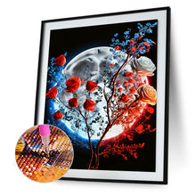 Load image into Gallery viewer, Diamond Painting - Full Round - bright moon flowers (30*40CM)
