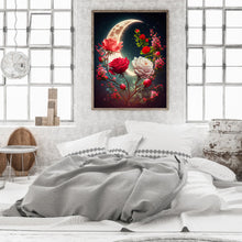 Load image into Gallery viewer, Diamond Painting - Full Round - bright moon flowers (30*40CM)
