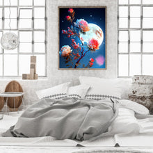 Load image into Gallery viewer, Diamond Painting - Full Round - bright moon flowers (30*40CM)
