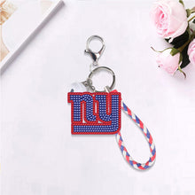 Load image into Gallery viewer, DIY Diamond Art Keychains Craft Rugby Team Badge Hanging Ornament (YS168)
