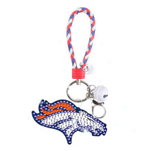Load image into Gallery viewer, DIY Diamond Art Keychains Craft Rugby Team Badge Hanging Ornament (YS169)
