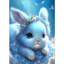 Load image into Gallery viewer, Diamond Painting - Full Round - Cartoon zodiac animal - rabbit (30*40CM)
