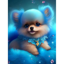 Load image into Gallery viewer, Diamond Painting - Full Round - Cartoon zodiac animal - dog (30*40CM)

