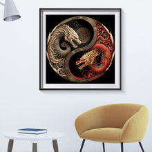 Load image into Gallery viewer, Diamond Painting - Full Round - Tai Chi Dragon Painting (30*30CM)
