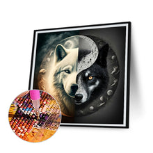 Load image into Gallery viewer, Diamond Painting - Full Round - Tai Chi wolf painting (30*30CM)
