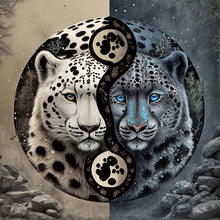 Load image into Gallery viewer, Diamond Painting - Full Round - Tai Chi Leopard Painting (30*30CM)
