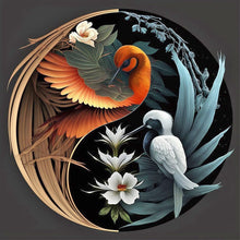 Load image into Gallery viewer, Diamond Painting - Full Round - Tai Chi bird of paradise painting (30*30CM)
