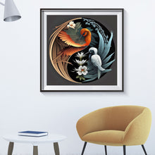 Load image into Gallery viewer, Diamond Painting - Full Round - Tai Chi bird of paradise painting (30*30CM)
