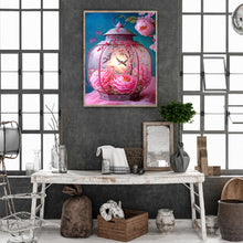 Load image into Gallery viewer, Diamond Painting - Full Round - flower and bird lantern (30*40CM)
