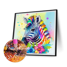 Load image into Gallery viewer, Diamond Painting - Full Round - color zebra (35*35CM)
