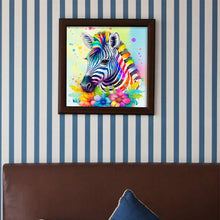 Load image into Gallery viewer, Diamond Painting - Full Round - color zebra (35*35CM)
