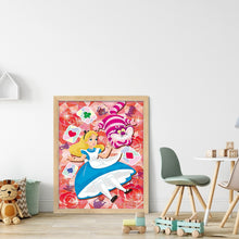 Load image into Gallery viewer, Diamond Painting - Full Round - alice in wonderland (30*40CM)
